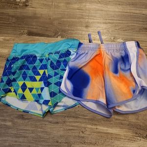 2 pairs of XS shorts